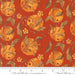 Copper Swirly Leaves 48741-18 yardage&nbsp; from the Forest Frolic fabric collection by Robin Pickens - Moda Fabrics