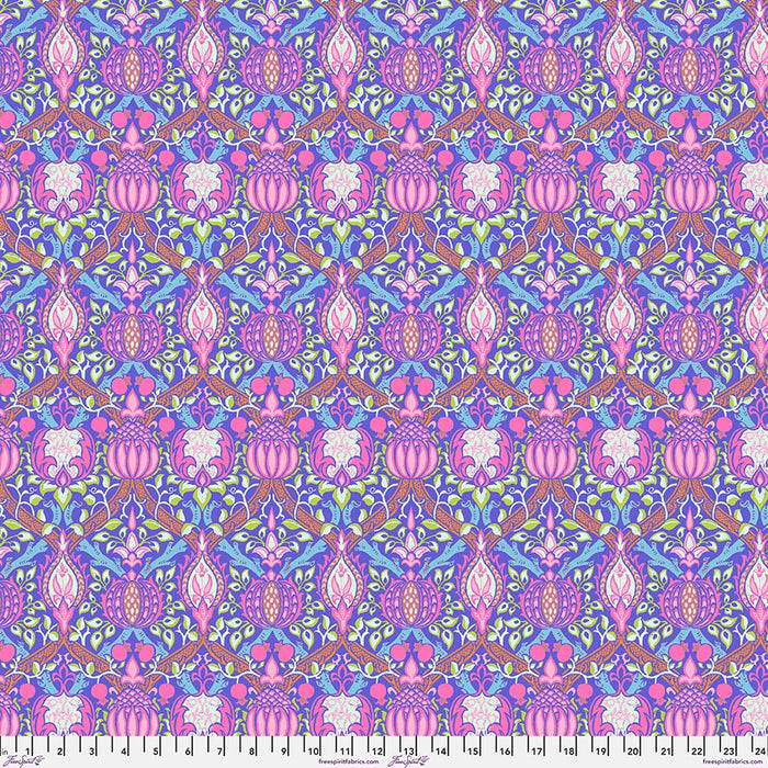 Granada Purple fabric || Kaffe x Morris & Co.