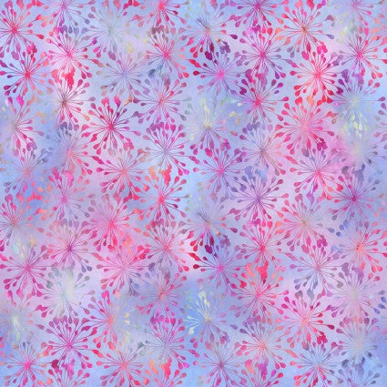 Impressions by Jason Yenter fabric pink flowers