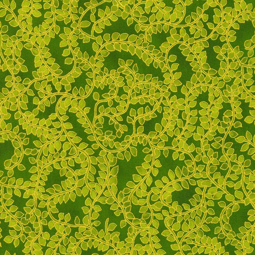 AXUM-21611-43 Leaf yardage Jeweled Leaves fabric collection by Parvaneh Holloway - Robert Kaufman fabrics