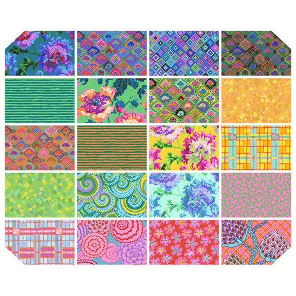 Kaffe Fassett Bright Feb 2024 Layer Cake