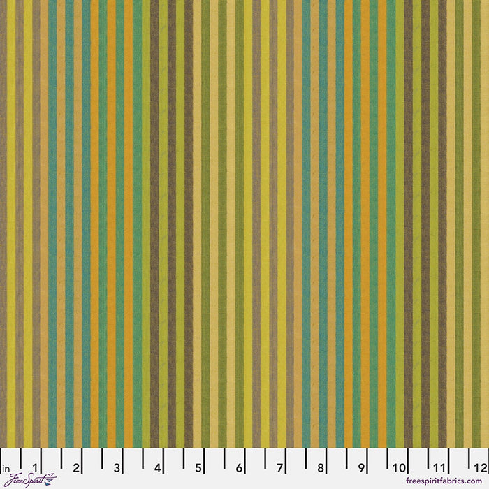 Kaffe Fassett Woven Stripes Caterpillar Stripe Sprout