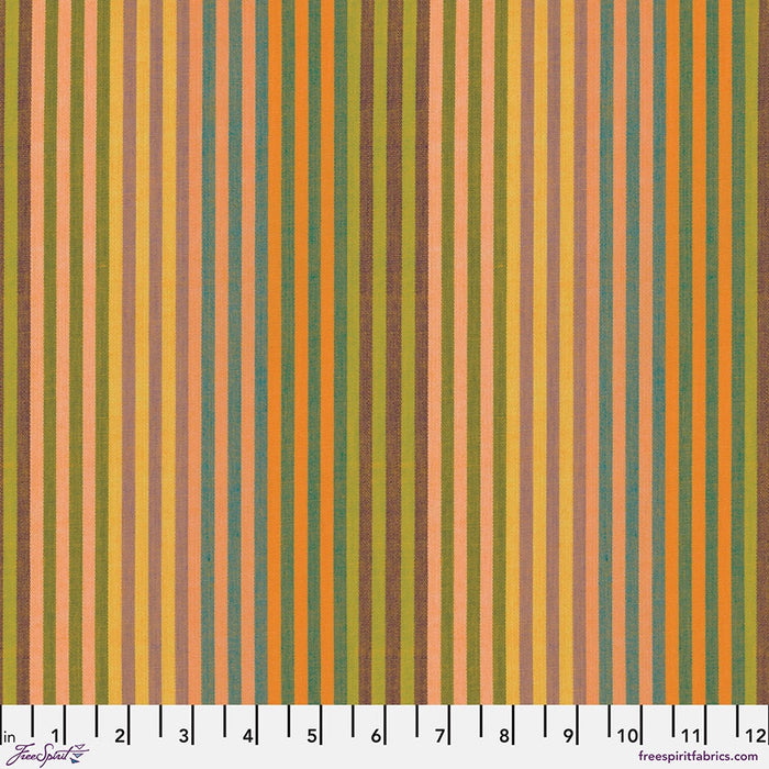 Kaffe Fassett Woven Stripes Caterpillar Stripe Sunshine