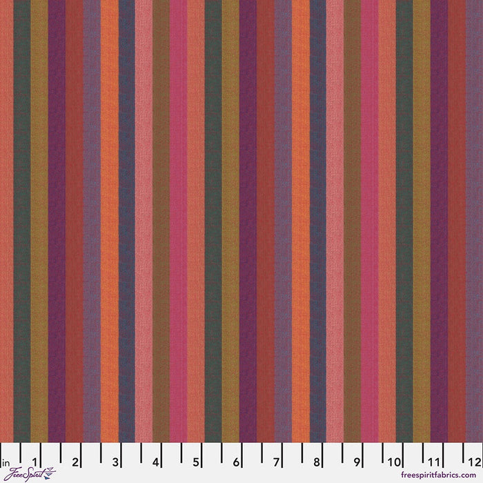 Kaffe Fassett Woven Stripes Narrow Stripe Sunset