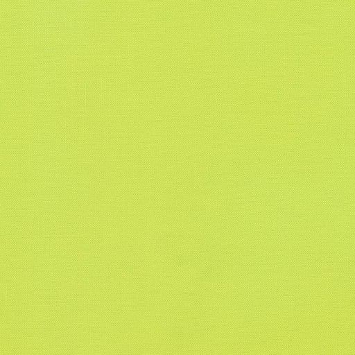 Cactus Green Kona Cotton solid fabric by Robert Kaufman. 100% cotton fabric in a vibrant lime green color.