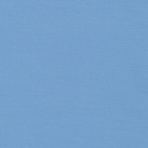 Candy Blue Kona Cotton solid fabric by Robert Kaufman. 100% cotton fabric in a soft light blue color.