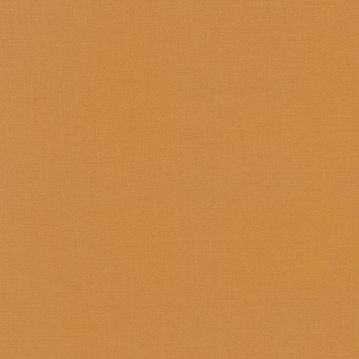 Caramel Kona Cotton solid fabric by Robert Kaufman. 100% cotton fabric in a warm caramel color.