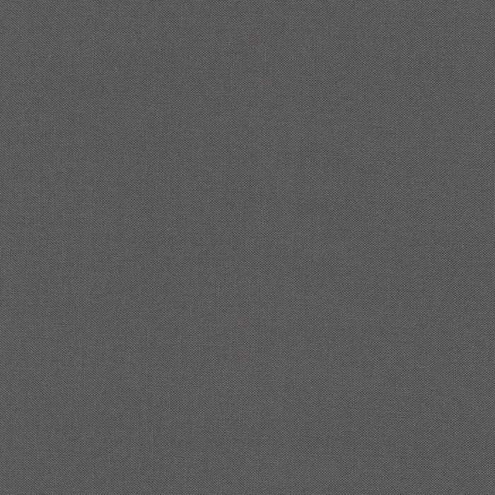 Coal Kona Cotton solid fabric by Robert Kaufman. 100% cotton fabric in a deep black color.