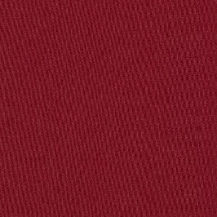 Crimson Kona Cotton solid fabric by Robert Kaufman. 100% cotton fabric in a deep burgundy color.