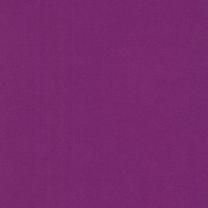 Dark violet Kona Cotton solid fabric by Robert Kaufman. 100% cotton fabric in a deep purple color.