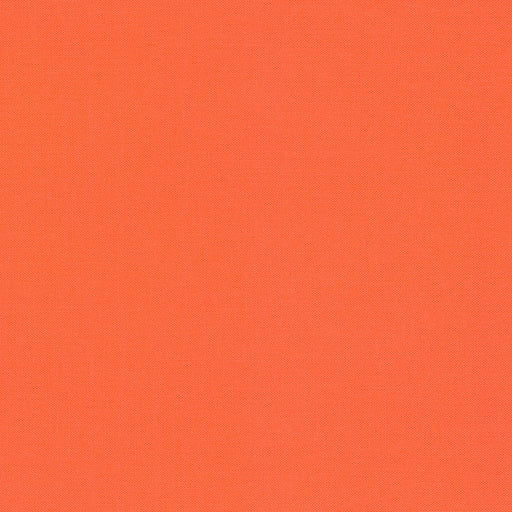 Orangeade Kona Cotton solid quilting fabric by Robert Kaufman. 100% cotton fabric in an orange color.