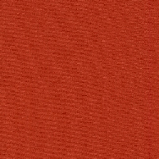 Paprika Kona Cotton solid quilting fabric by Robert Kaufman. 100% cotton fabric in an orange color.