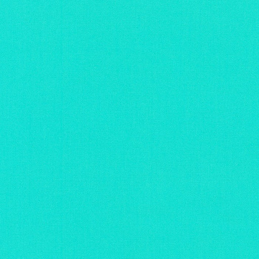 Pool Kona Cotton solid quilting fabric by Robert Kaufman. 100% cotton fabric in a turquoise color.