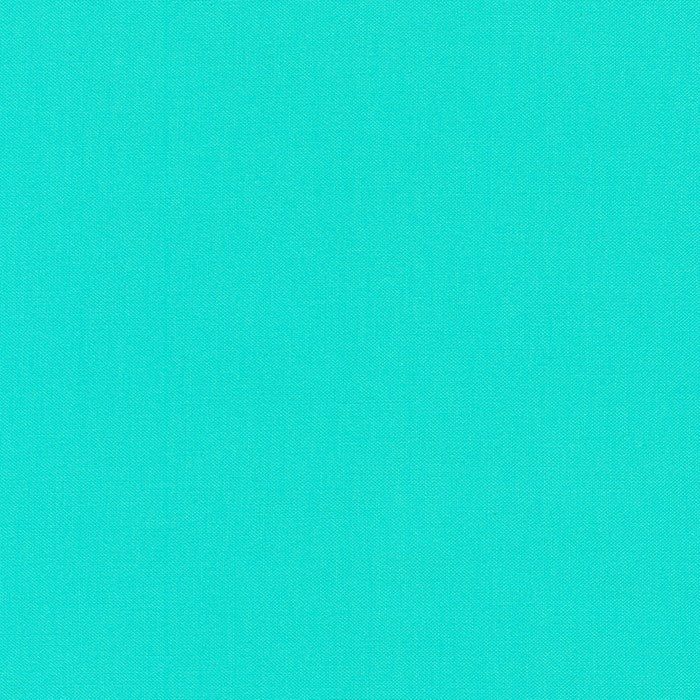 Pool Kona Cotton solid quilting fabric by Robert Kaufman. 100% cotton fabric in a turquoise color.