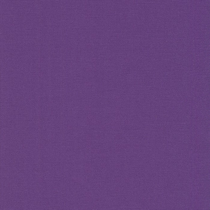 Tulip Kona Cotton solid quilting fabric by Robert Kaufman. 100% cotton fabric in a purple color.