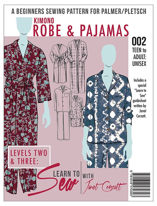 Kimono Robe & Pajamas Pattern – Beginners