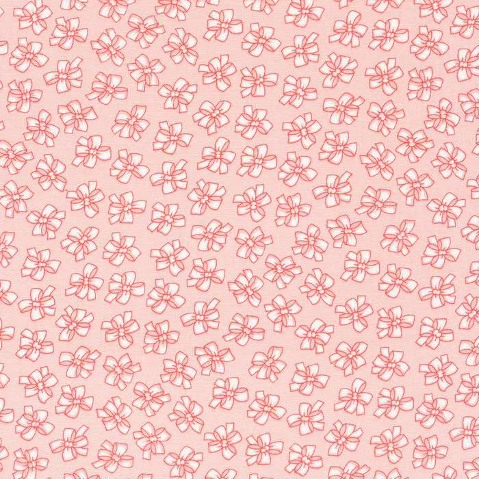 Lighthearted Ribbon Light Pink 55293 17 by Camille Roskelley for Moda Fabric