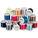 Madeira 18 Spool Rayon Embroidery Thread Set on display