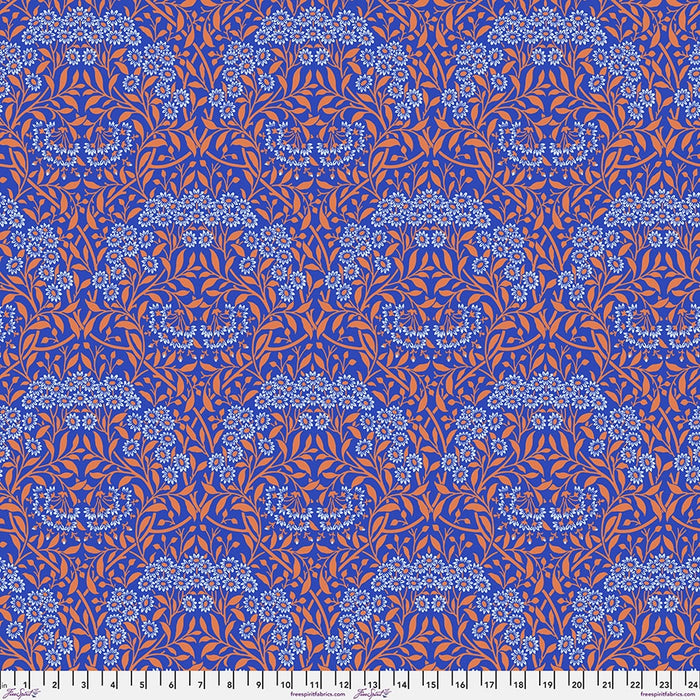 Michaelmas Daisy Cobalt fabric || Kaffe x Morris & Co.