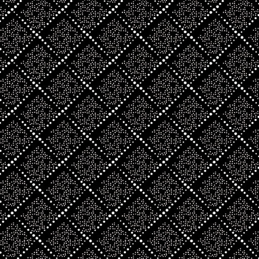 Midnight Rhapsody fabric Diamond Dots in black