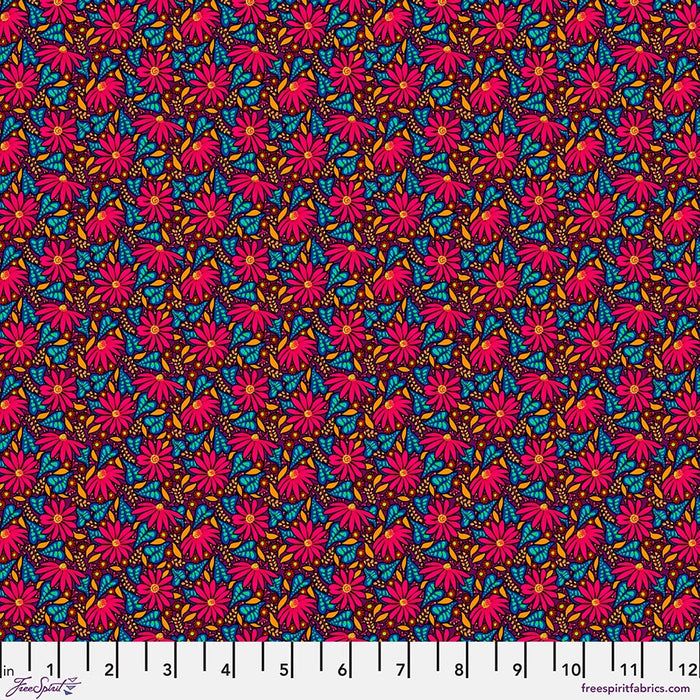 Language of Flowers Rouge Susan Fabric