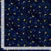 Owl Always Love You fabric collection navy fabric with crescent moons and stars all around