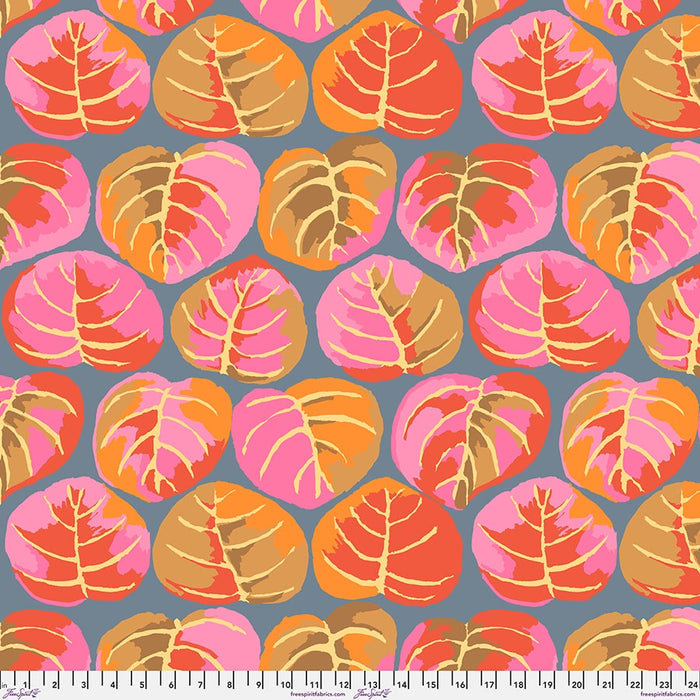 Palm Leaves Pink Kaffe Fassett Collective February 2025