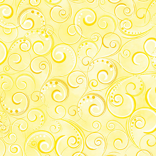 Pearl Splendor fabric Lemon 12707P-30B