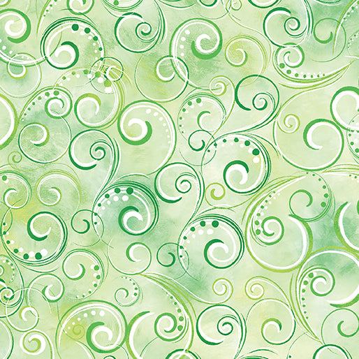 Pearl Splendor fabric Sea Glass 12707P-43B