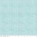 Riley Blake White as Snow Windowpane Plaid Blue fabric