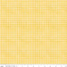 Riley Blake White as Snow Windowpane Plaid Yellow fabric