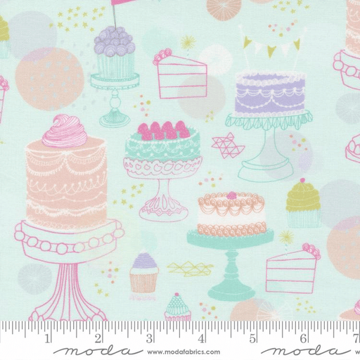 Soiree Mint fabric - 13370 19