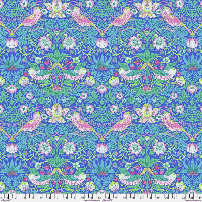 Strawberry Thief Blue fabric || Kaffe x Morris & Co.