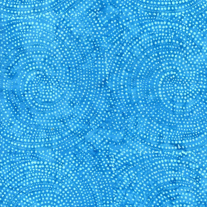 Tonga Bahamas Tropic Dotty Spiral fabric