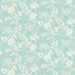 Light Aqua Floral yardage 826-1111 Lt Aqua Tranquility fabric collection by Kim Diehl for Henry Glass &amp; Co.