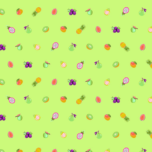 Daydreamer Kiwi Fobidden Fruits fabric by Tula Pink