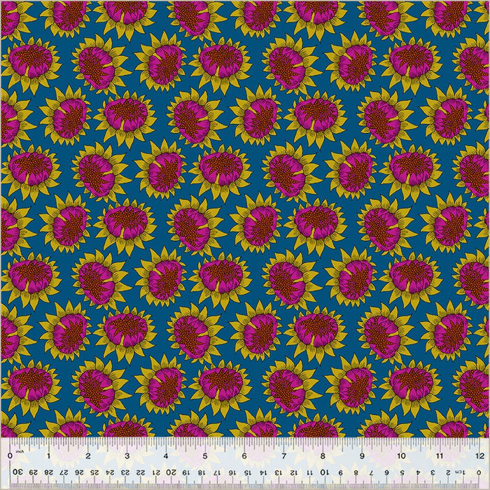 Twilight Sunny Royal fabric 54301D-2