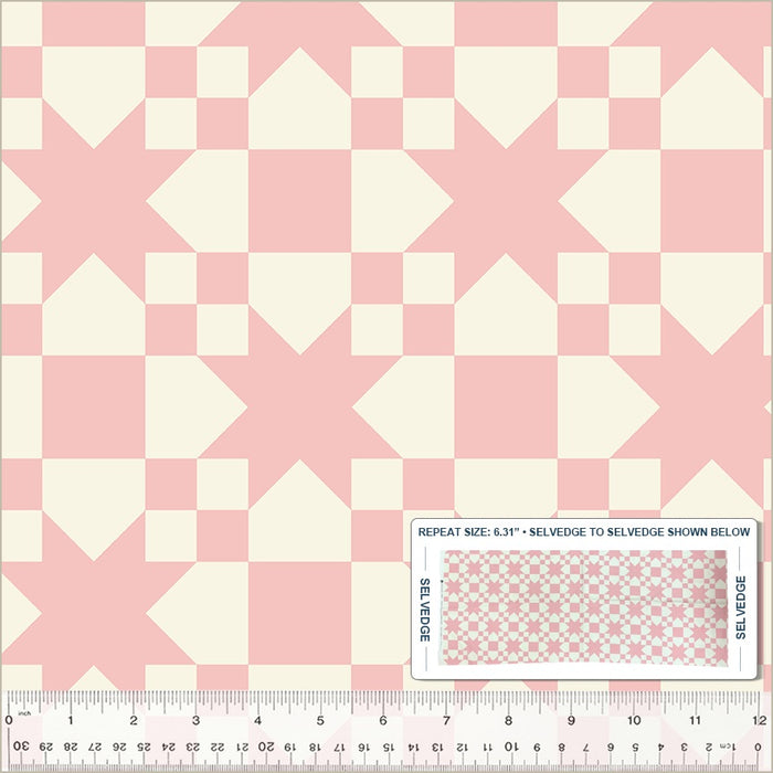 Perfect Points Missouri Star Blush fabric